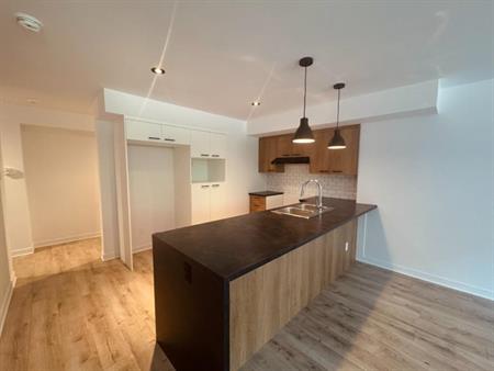 Logement neuf 4 1/2 - Décembre 2025