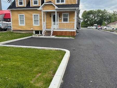 4 1/2 avec plancher chauffant