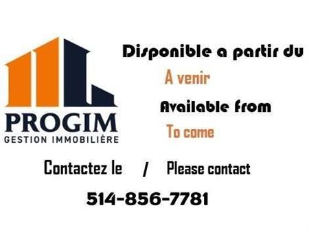 1 CH - 1 SDB - Montréal - $1,250 /mo