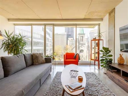 2 1/2 - Montréal (Ville-Marie (Centre-ville)) - 2 900 $/mois