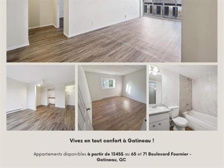 2 CH - 1 SDB - Gatineau - $1,695 /mo