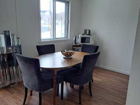 4 1/2 Chauffé/Éclairé, 1er Janvier ou un peu avant Lévis secteur Desjardins, UQAR, CFP