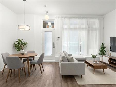 GRAND CONDO MODERNE 4 1/2 - STADE OLYMPIQUE / MÉTRO VIAU