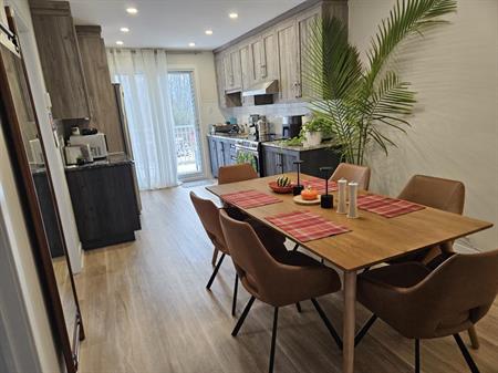 Grand 4 ½ , un superbe appartement rénové, lumineux et moderne a Ahuntsic