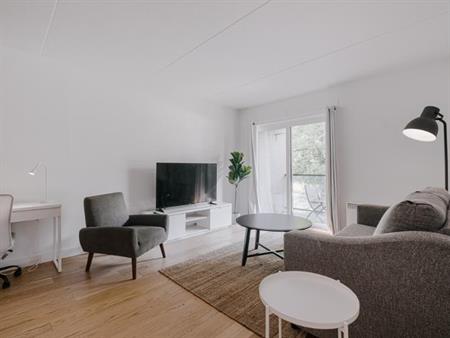 3 ½ entièrement meublé à louer Sainte-Foy / Sillery février 2026